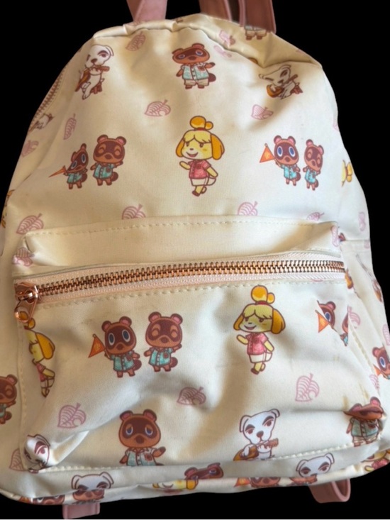 Nintendo Handbags - Animal Crossing Print Mini Backpack - Cream